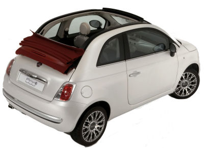 
Prsentation de la version dcapotable de la nouvelle Fiat 500: la<b>Fiat 500C</b>.
 